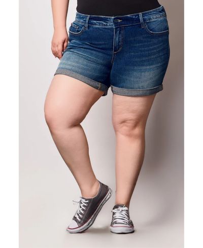 Джинсовые шорты SLINK Jeans Plus Size