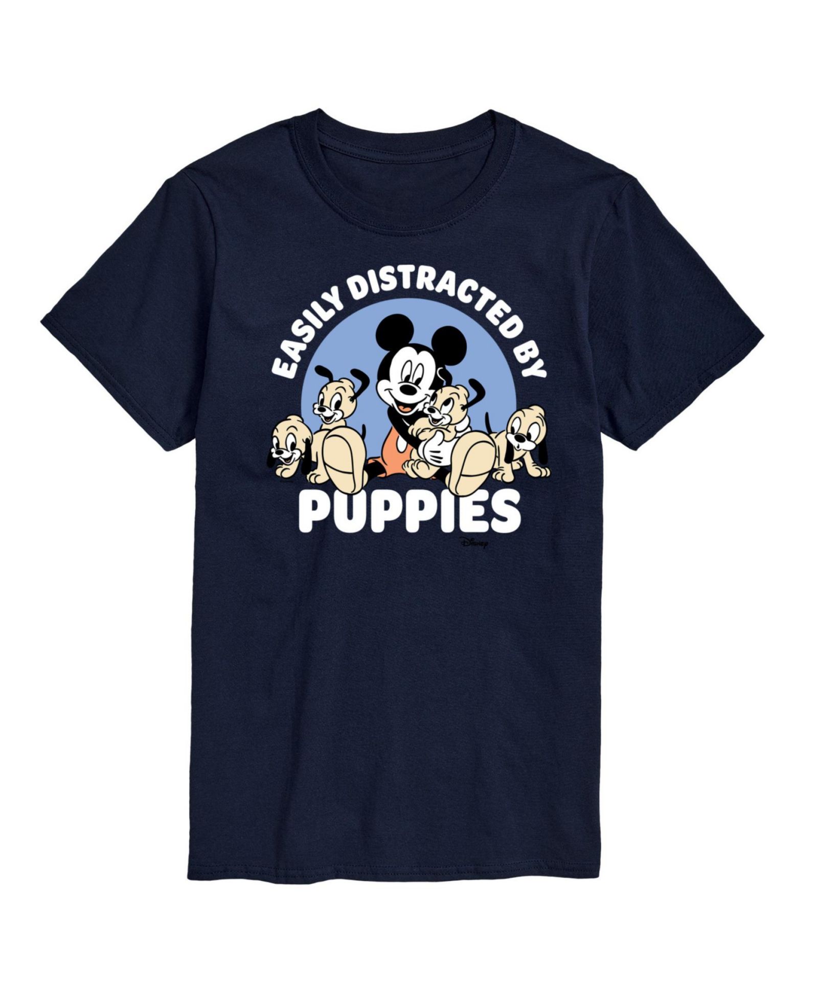 Hybrid Apparel Disney Puppies Mens Short Sleeve Tee