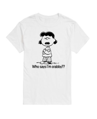 Hybrid Apparel Peanuts Crabby Mens Short Sleeve Tee