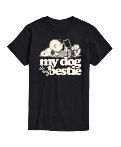 Мужская футболка Hybrid Apparel Peanuts Dog Short Sleeve Tee