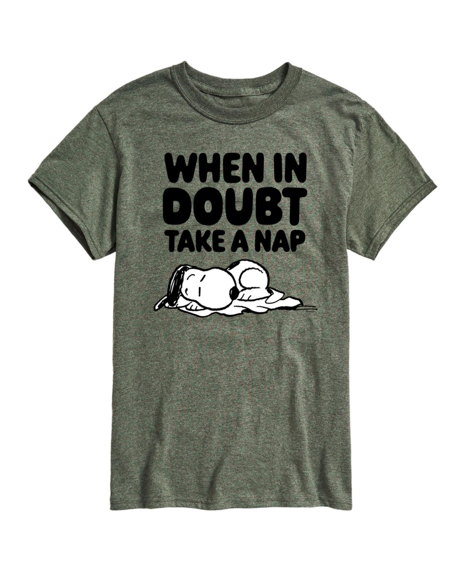 Hybrid Apparel Snoopy Nap Men's Short Sleeve Tee