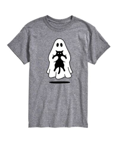 Мужская футболка Hybrid Apparel Ghost Cat с коротким рукавом