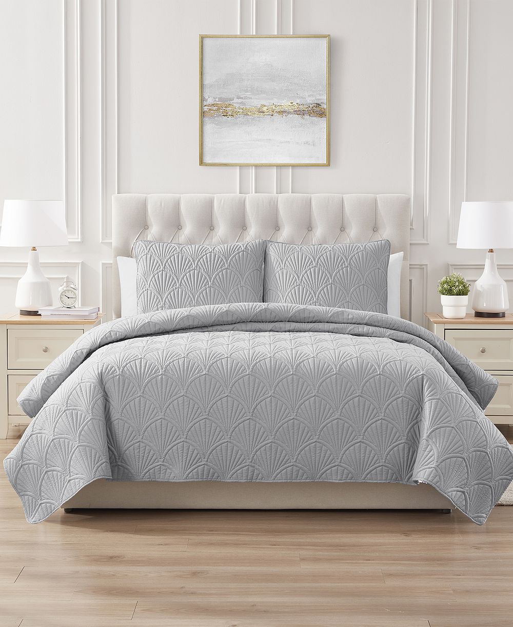VCNY Home Комплект постельного белья Seashell 3-Piece, Full/Queen
