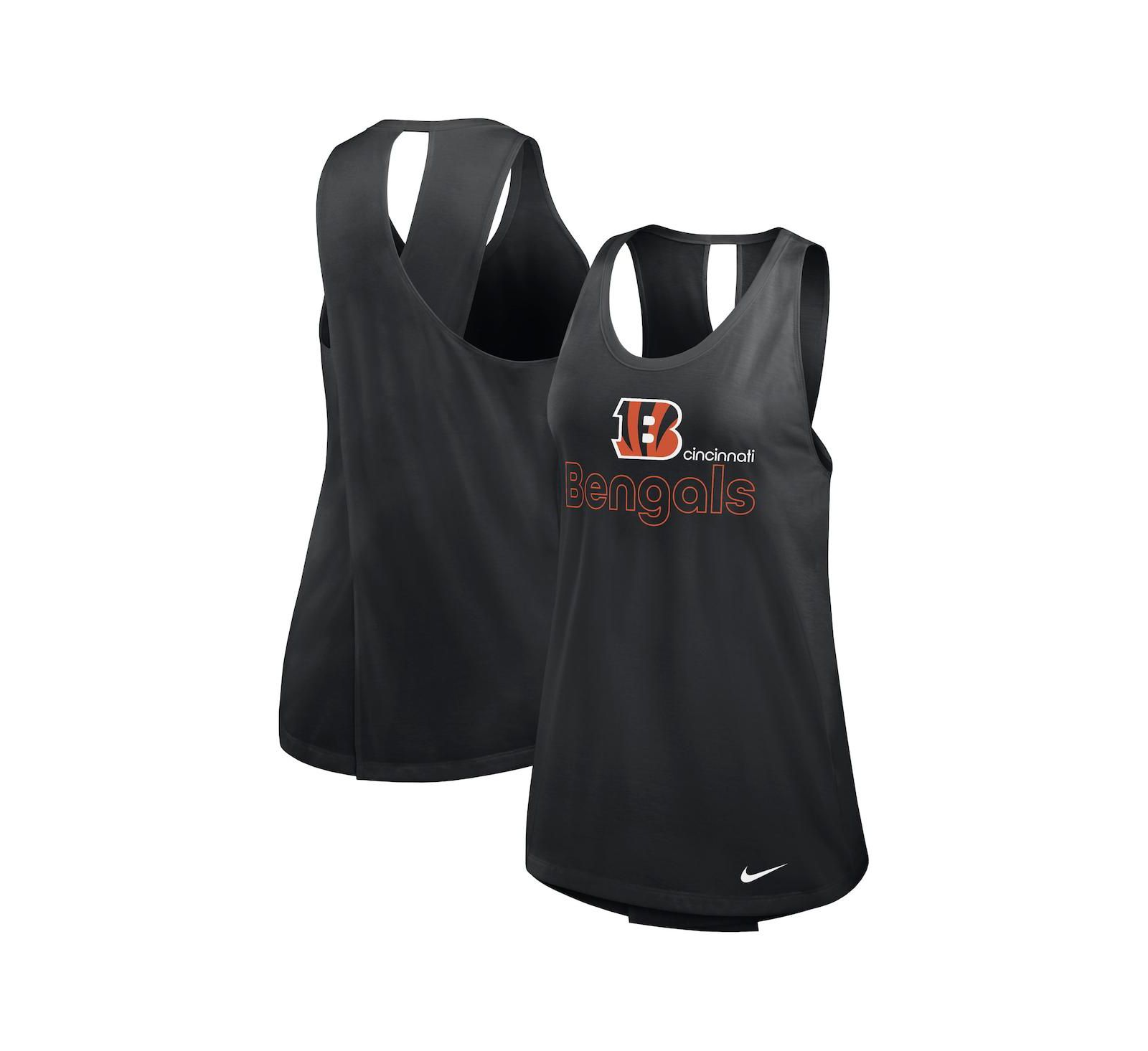 Nike Women's Black Cincinnati Bengals Performance Tank Top
