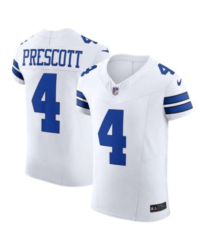 Nike Мужская джерси Dak Prescott White Dallas Cowboys Vapor F.U.S.E. Elite