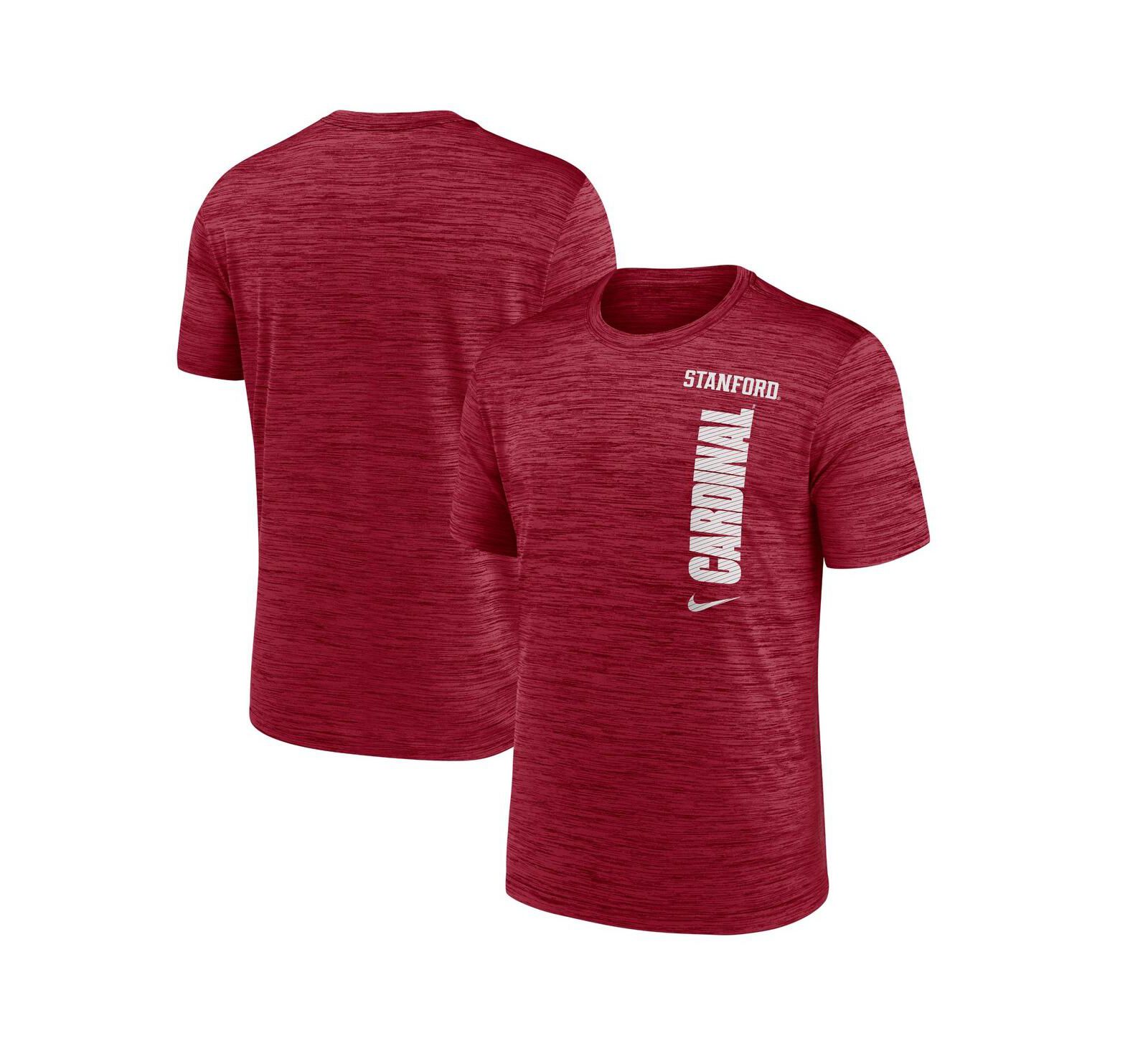 Мужская футболка Nike Cardinal Stanford Cardinal 2024 Sideline Velocity Performance