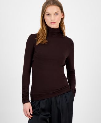 Anne Klein Женский джемпер с высоким воротником