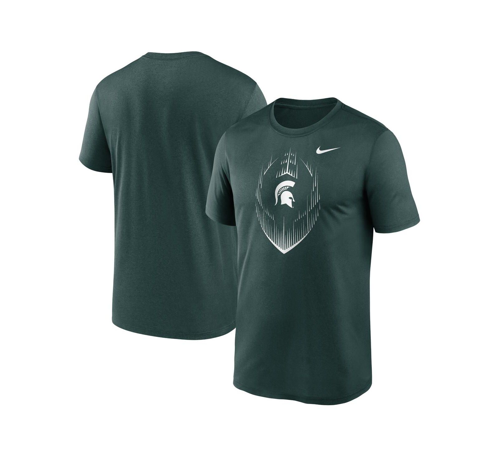 Nike Men's Green Michigan State Spartans Primetime Legend Icon Performance T-Shirt