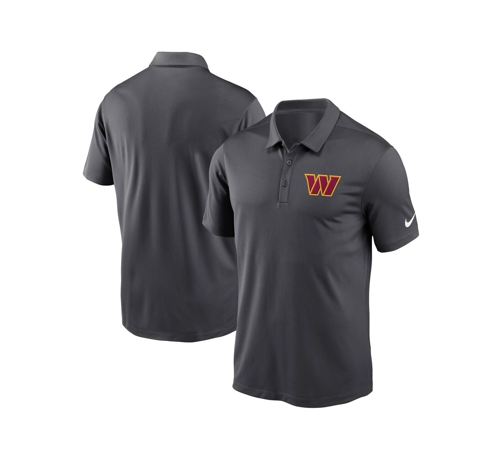 Nike Men's Anthracite Washington Commanders Franchise Performance Polo
