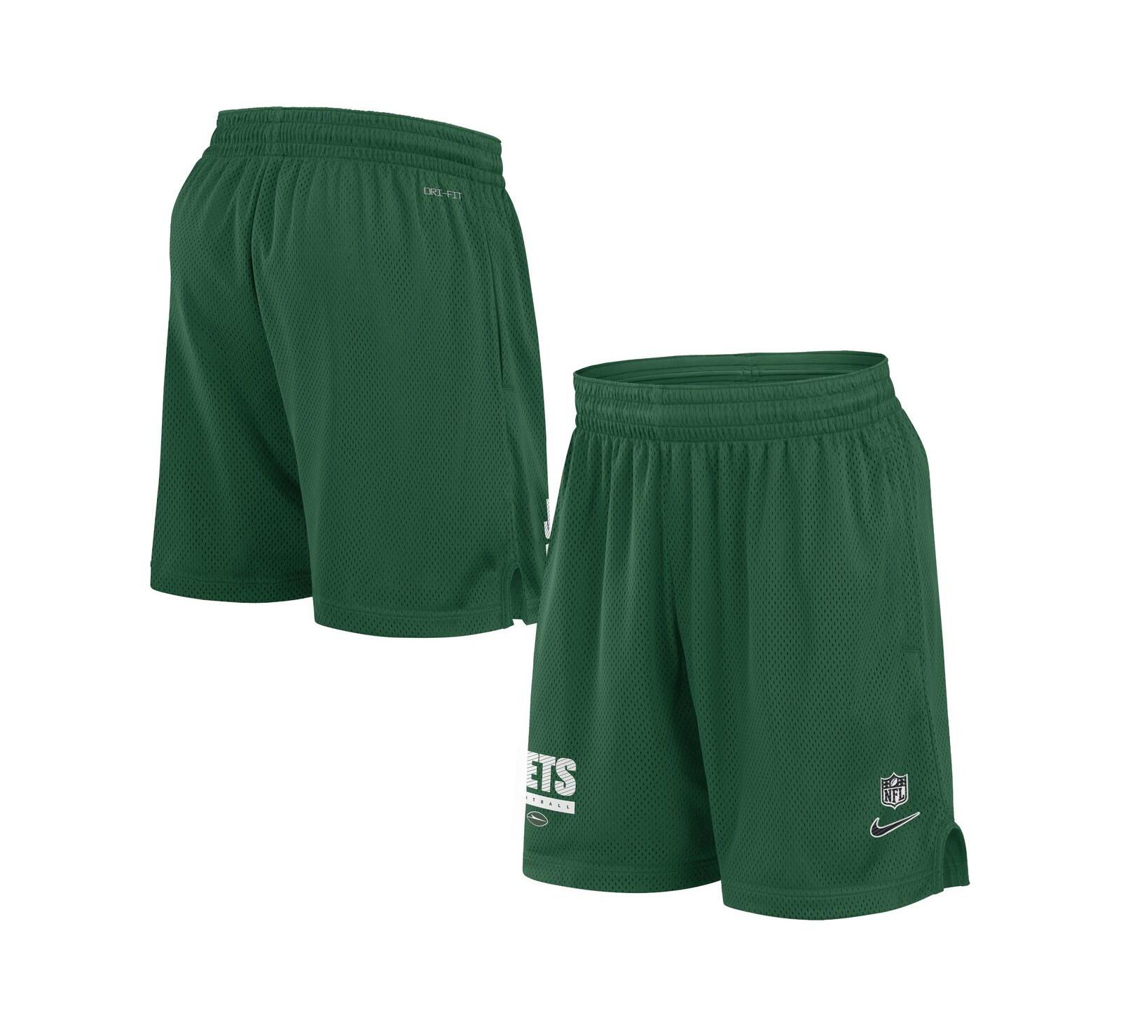 Nike Men's Green New York Jets 2024 Sideline Performance Mesh Shorts