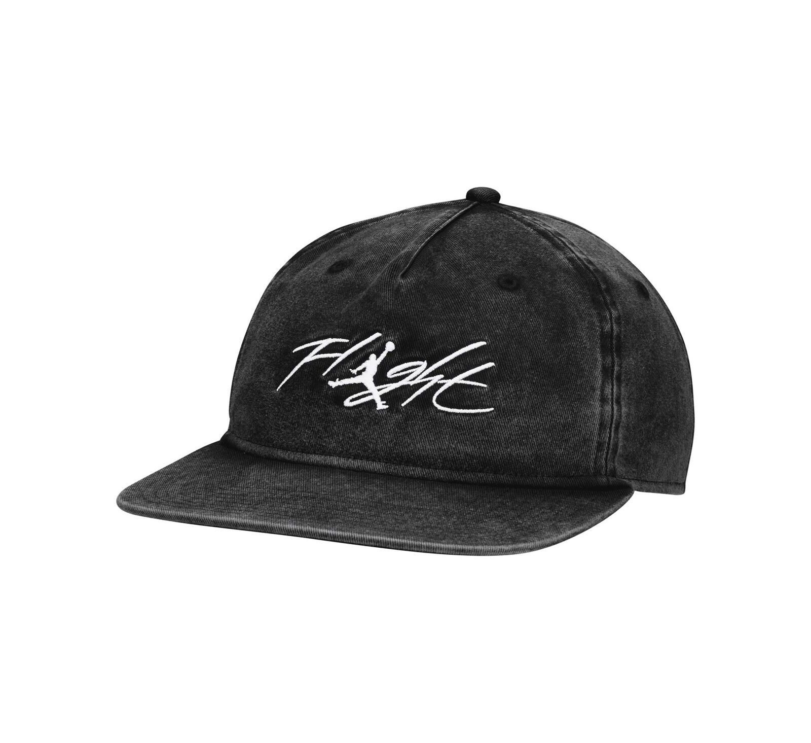 Jordan Men's and Women's Black Flight Pro Adjustable Hat