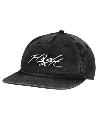 Jordan Men's and Women's Black Flight Pro Adjustable Hat
