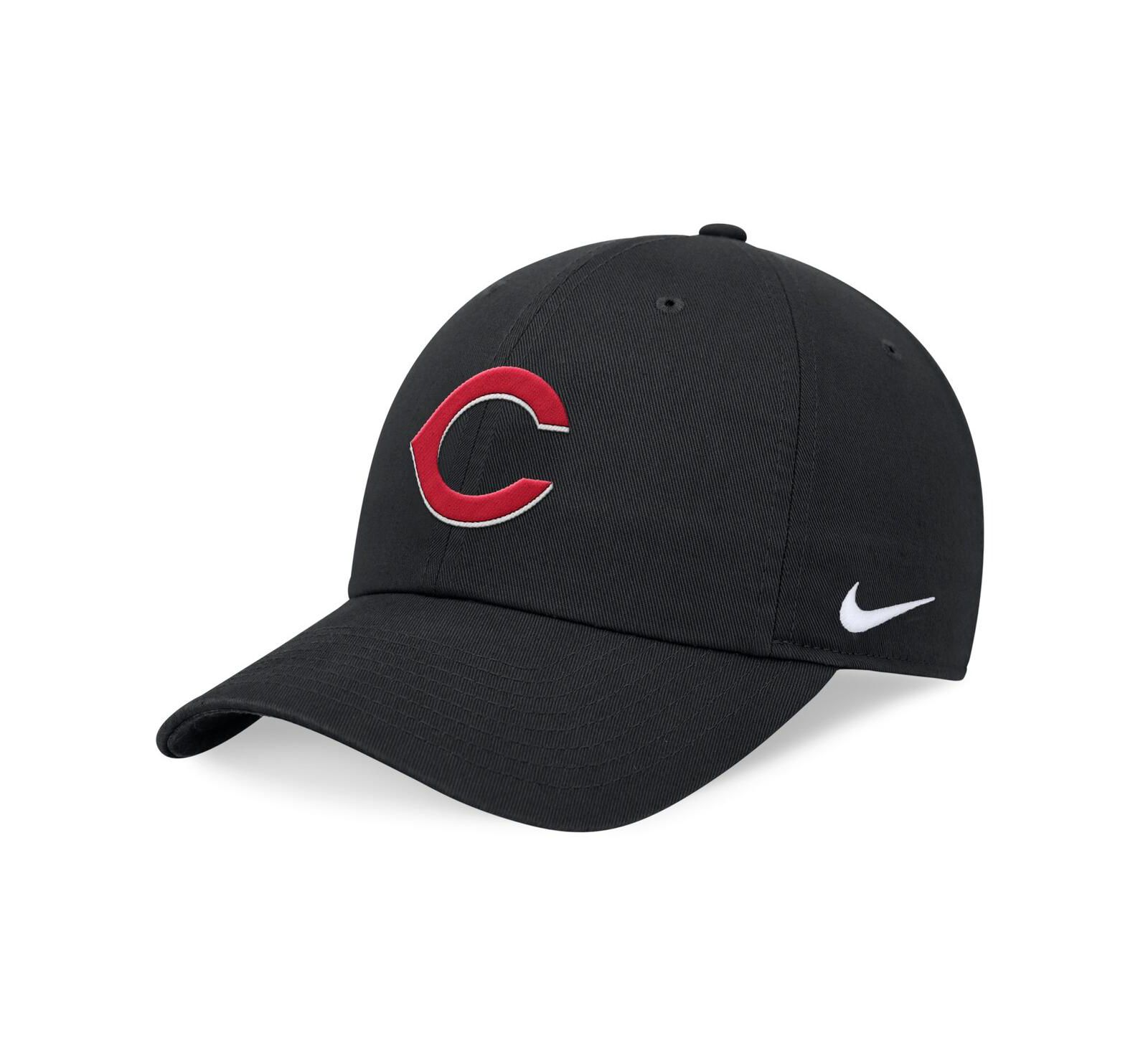 Nike Мужская черная кепка Club Adjustable Cincinnati Reds