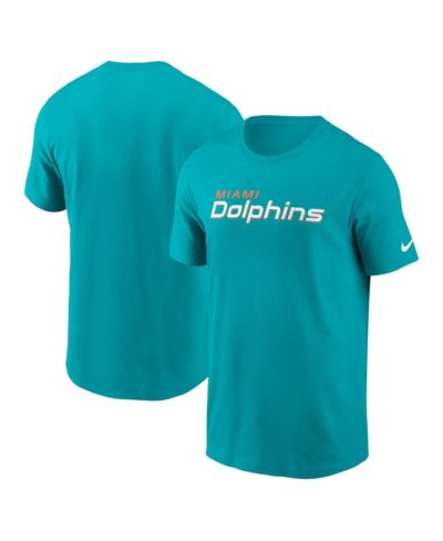 Nike мужская футболка Essential с логотипом Miami Dolphins Aqua