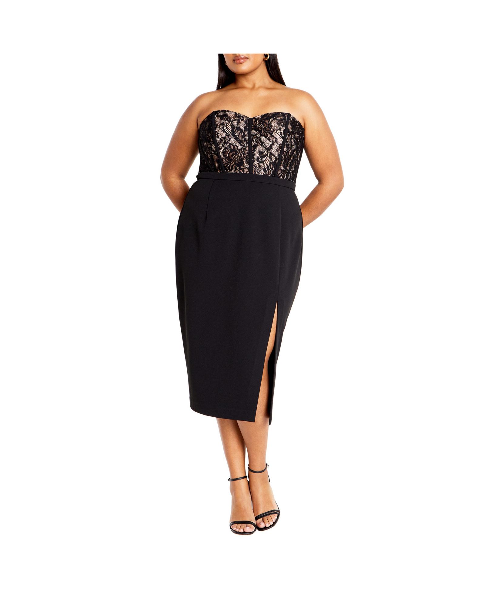 Платье CITY CHIC Plus Size Perfect Date