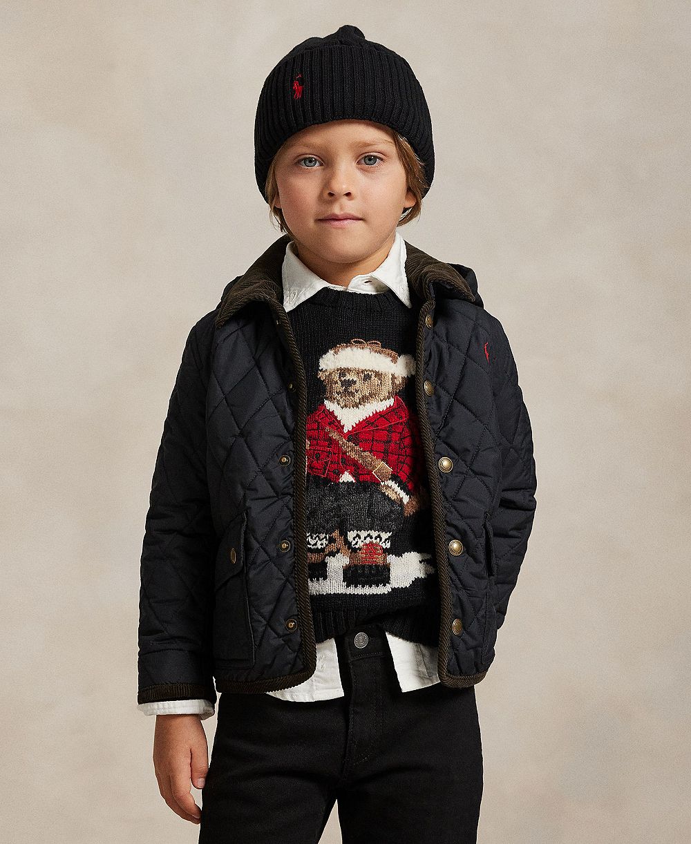 Polo Ralph Lauren Boys' 2T-7 Hooded Barn Jacket