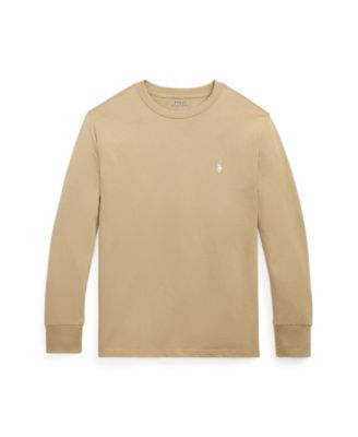 Детская футболка Polo Ralph Lauren Big Boys из хлопка с длинным рукавом