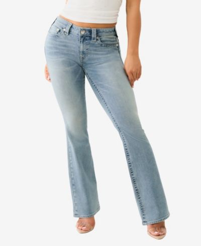 True Religion Женские джинсы Becca Bootcut из денима