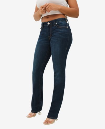 True Religion Женские джинсы Billie с прямой модной посадкой
