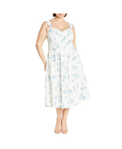 CITY CHIC Платье Plus Size Marylou Print