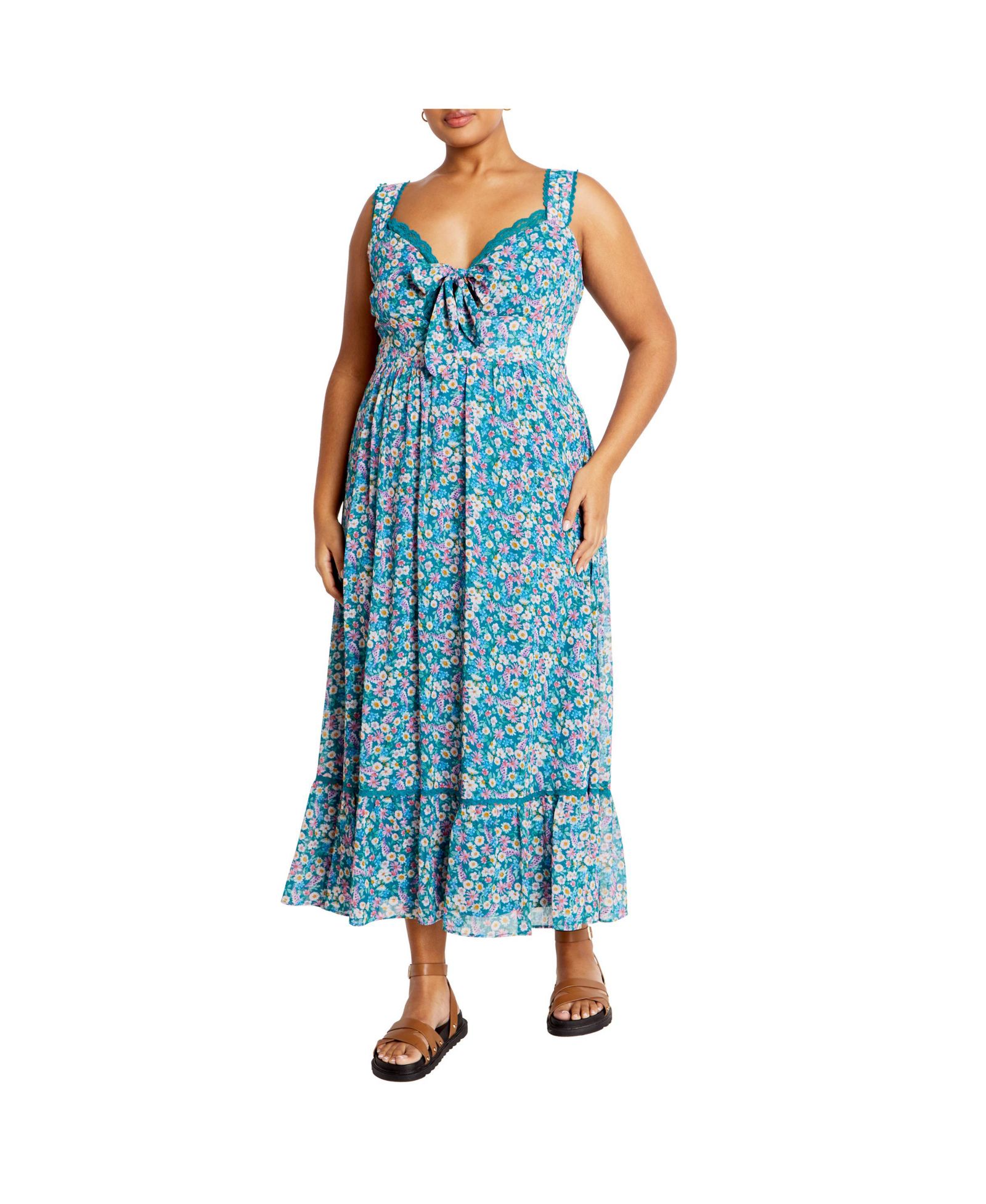 Женское платье CITY CHIC Lidia Print