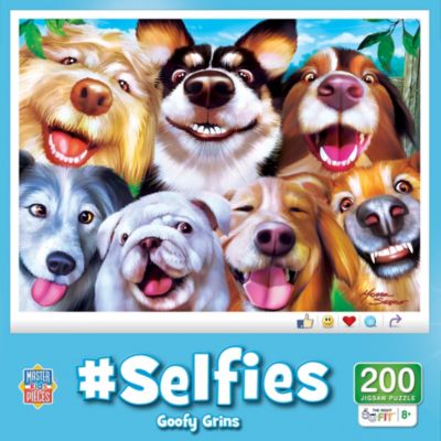 Masterpieces Puzzles Goofy Grins 200-Piece Puzzle, Ages 8+