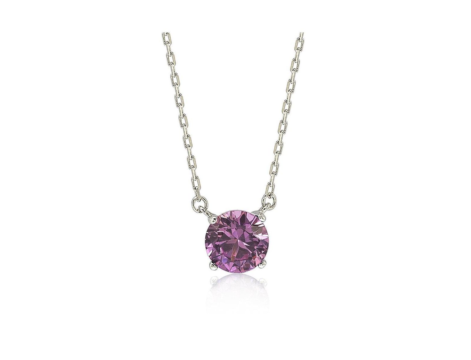 SUZY LEVIAN NEW YORK Колье с сапфиром из стерлингового серебра