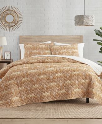 Indigo Ink Panther 3-Pc. Quilt Set, King