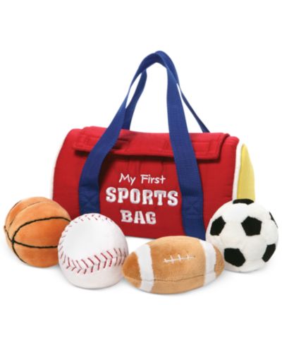 Gund® Baby My First Sports Bag Plush Playset Toy