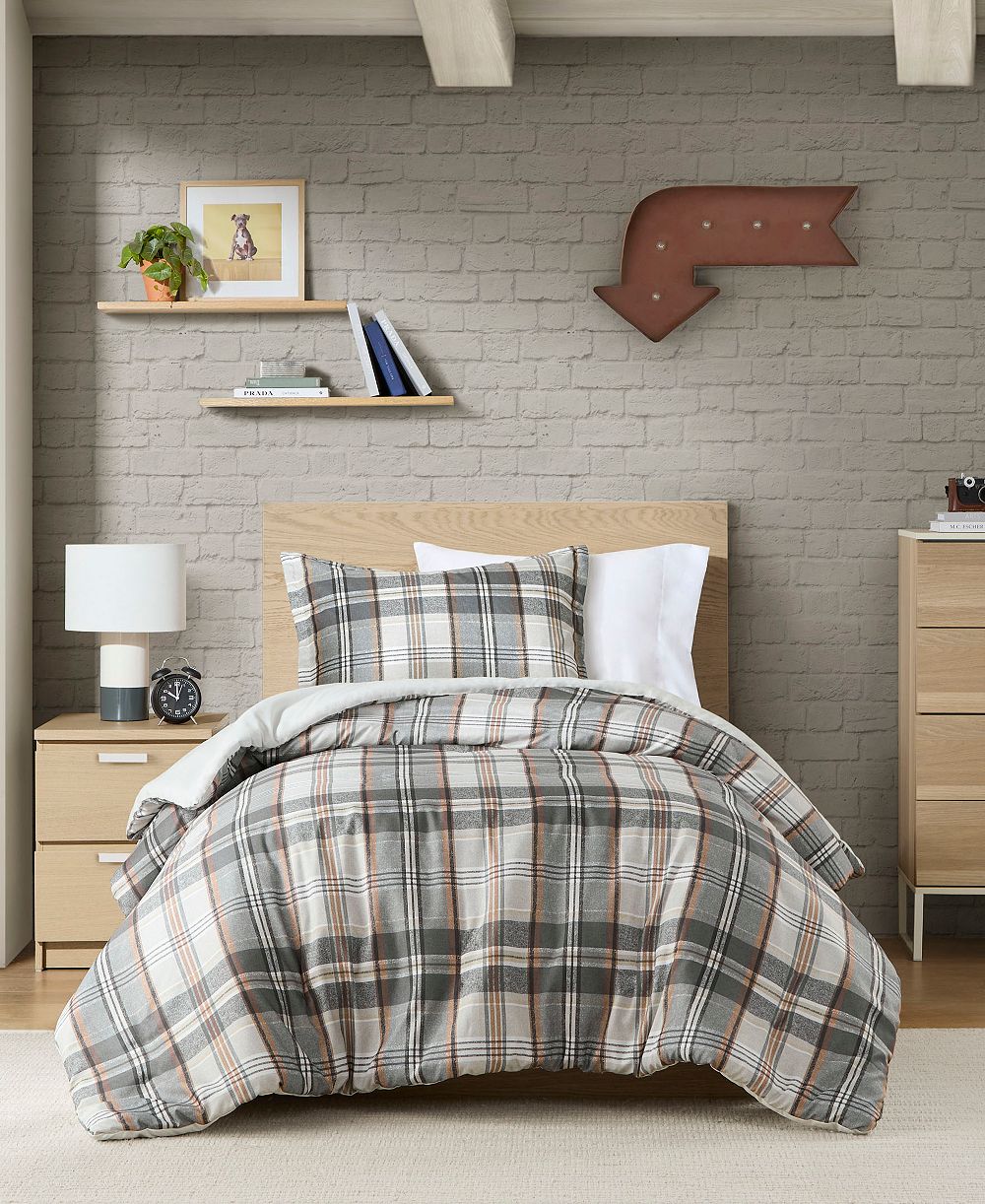 Комплект из 2-х покрывал Intelligent Design Blake Plaid Twin/Twin XL