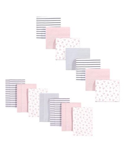 Набор Hudson Baby 14Pc Burp Cloths и Receiving Blankets