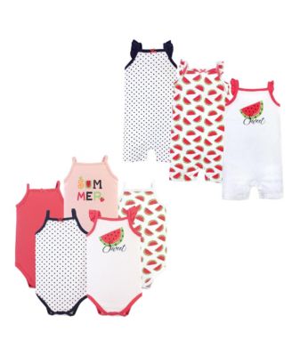 Hudson Baby 8Pc Bodysuits and Rompers
