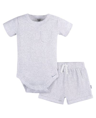 Gerber Baby Boys Bodysuit and Shorts Set, 2 Piece