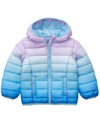 Легкая зимняя куртка Rokka&Rolla Toddler Girls Lightweight Puffer Jacket 2T-4T