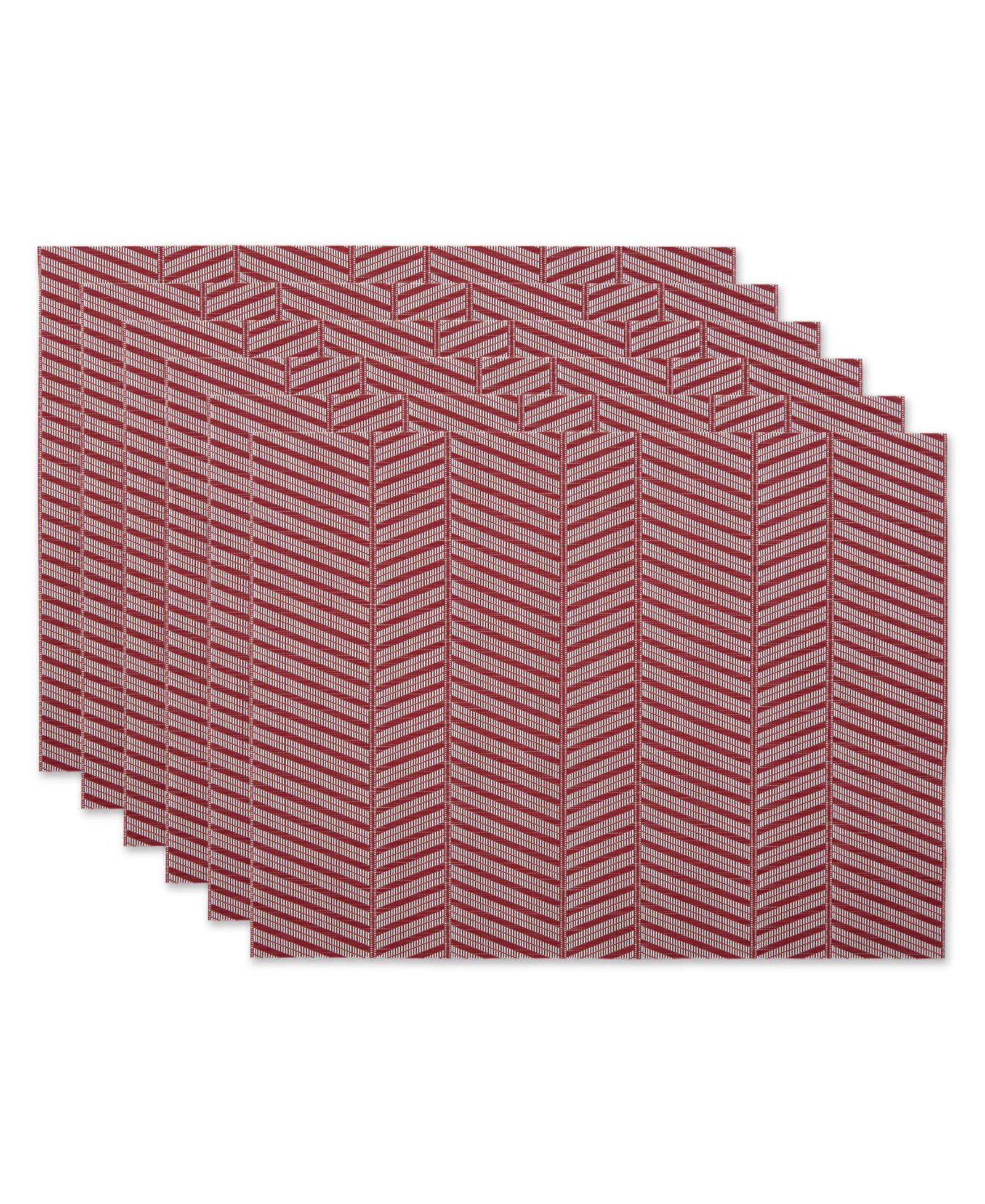 Набор салфеток для сервировки Design Imports Textured Twill Weave, 6 шт.