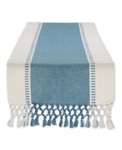Дорожка на стол Design Imports Dobby Stripe Ribbed, 13"x72"