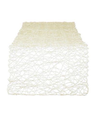 Design Imports тканевая дорожка для стола 14"x72"