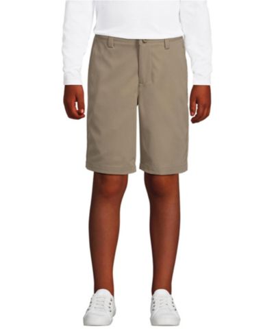 Lands' End Big Girls Active Performance Chino Shorts