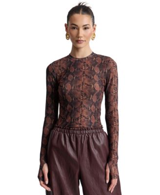 Brown/black/python