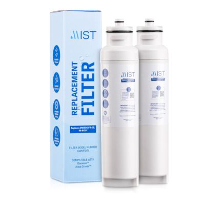 Mist DW2042FR-09 2 pack Water Filter Replacement for Daewoo, Refrigerator Water Filter