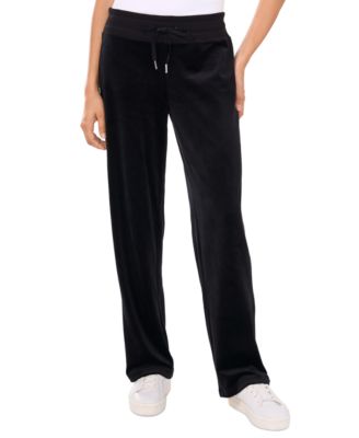 Женские брюки Vince Camuto Velour Drawstring-Waist Straight-Leg
