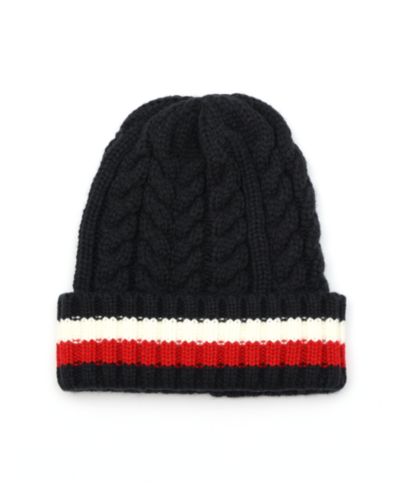 Мужская вязаная шапка Tommy Hilfiger Cable Global Cuff