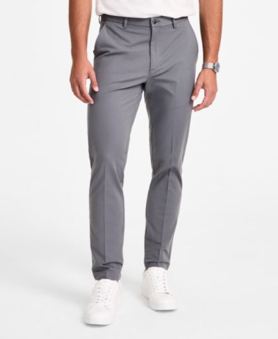 Мужские брюки Michael Kors Men's Classic-Fit Cotton-Blend Dress Pants