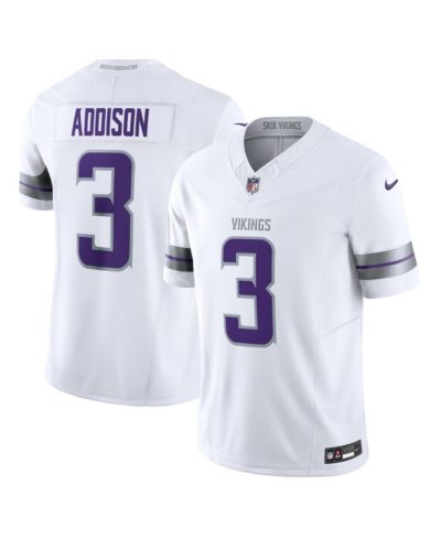 Джерси Nike Jordan Men's Addison White Minnesota Vikings Alternate Vapor F.U.S.E. Limited