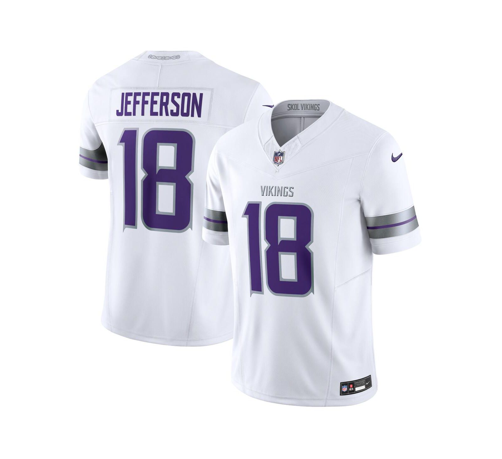Nike Men's Justin Jefferson Minnesota Vikings Alternate Vapor F.U.S.E. Limited Jersey