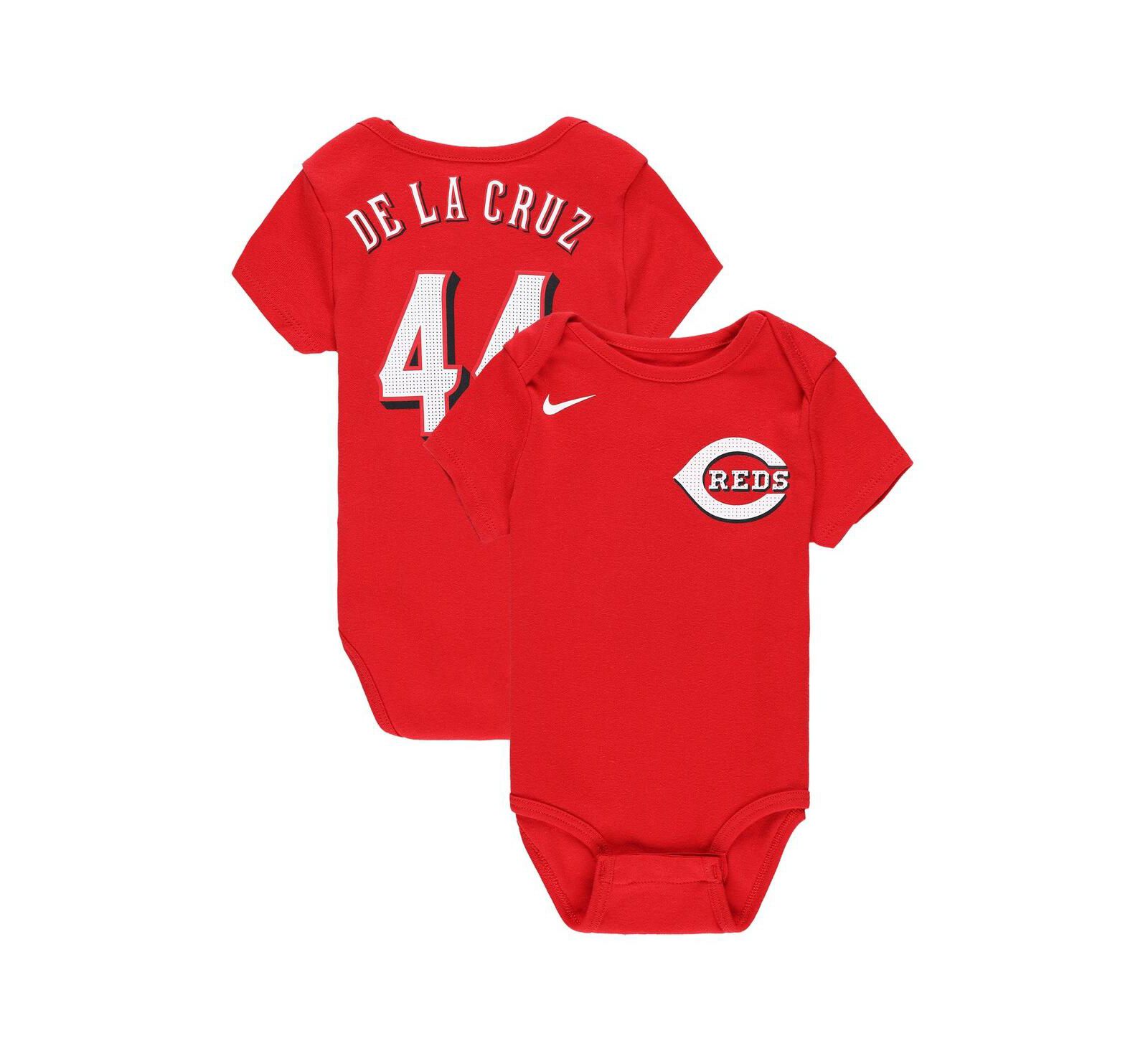 Nike Детский боди Nike Baby Elly De La Cruz Red Cincinnati Reds Fuse Name & Number