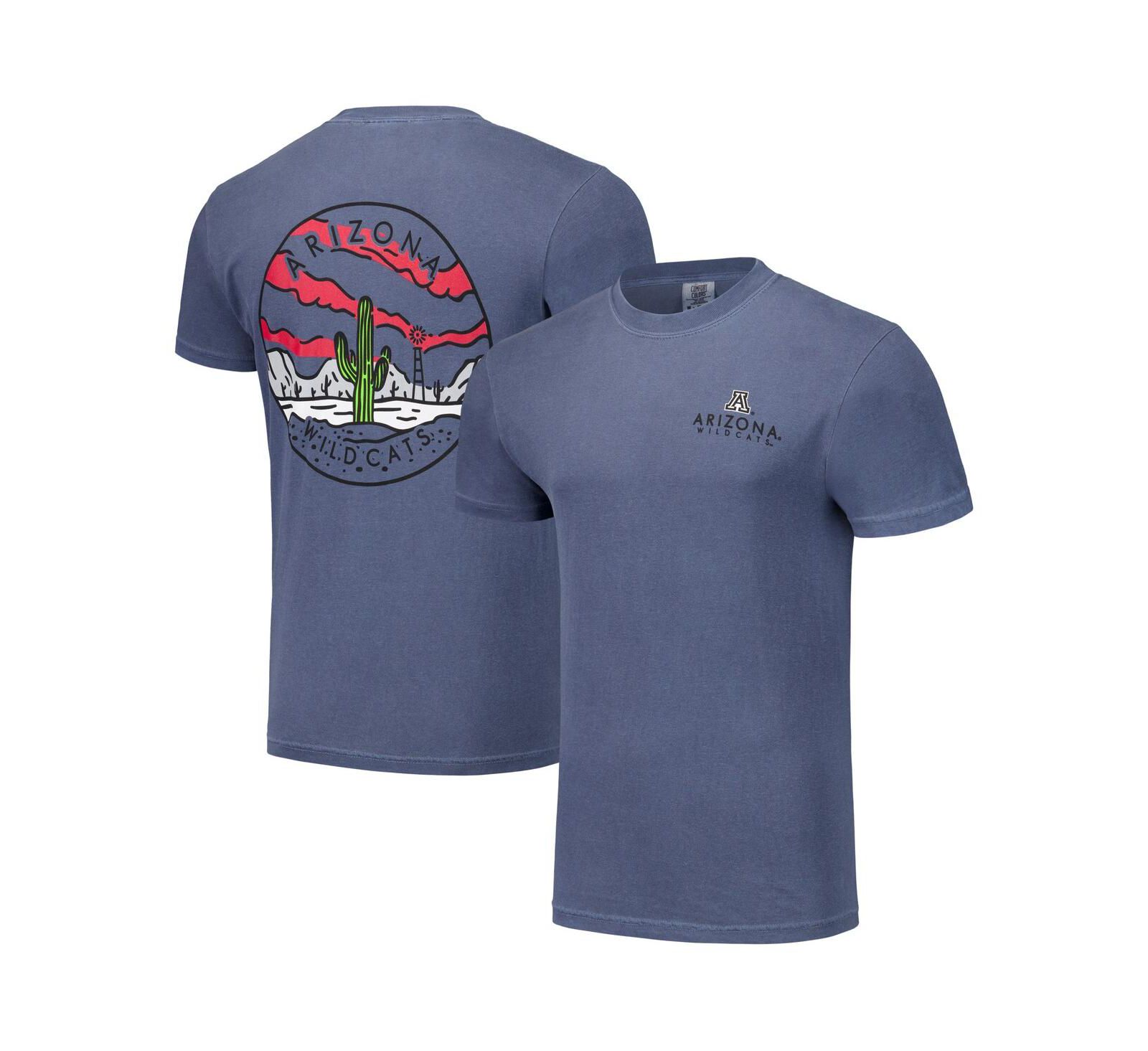 Image One Men's and Women's Navy Arizona Wildcats Scenic Comfort Colors T-Shirt