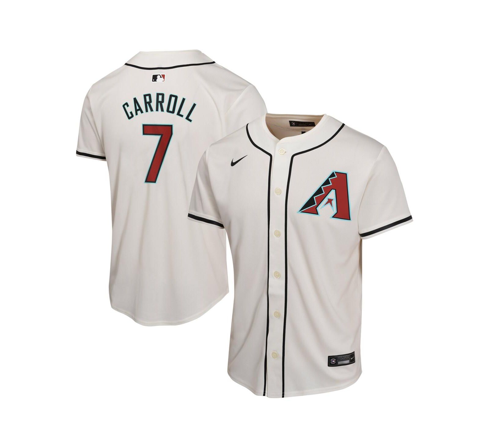 Детская джерси Nike Corbin Carroll White Arizona Diamondbacks Home Game Player