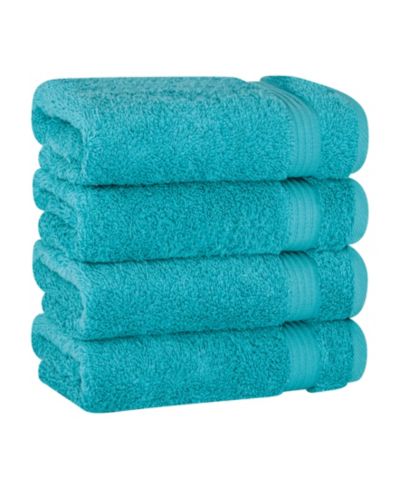 Набор из 4 полотенец для рук American Soft Linen Bekos Premium 100% Turkish Cotton