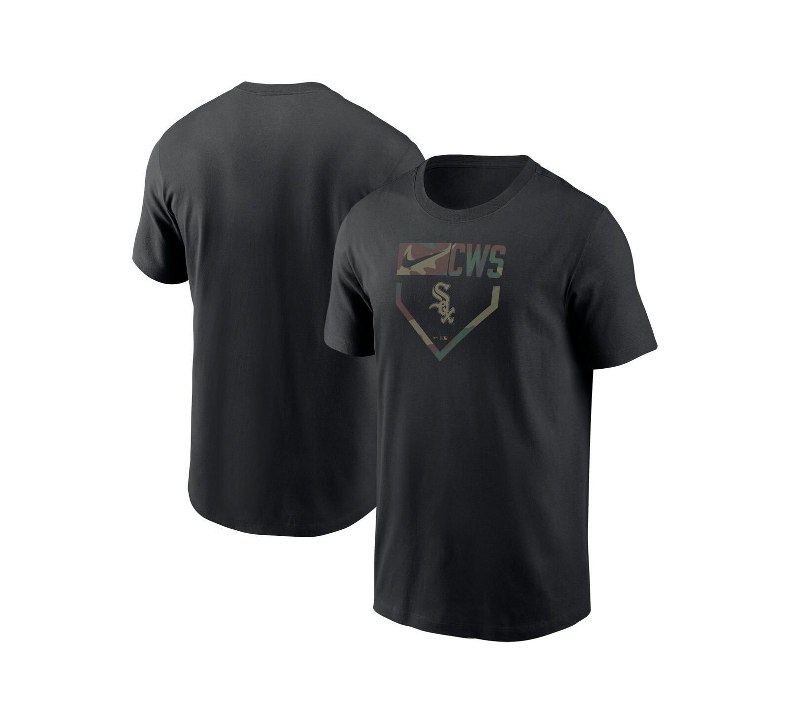 Nike Men's Black Chicago White Sox Camo T-Shirt